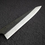 Hatsukokoro Shinkiro Petty 150mm Aogami Super Kurouchi Damascus