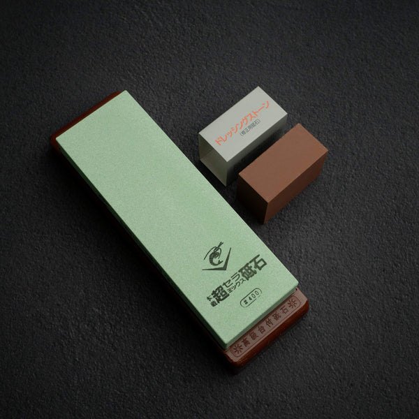 Naniwa Chosera 400 Grit Japanese Waterstone With Stand