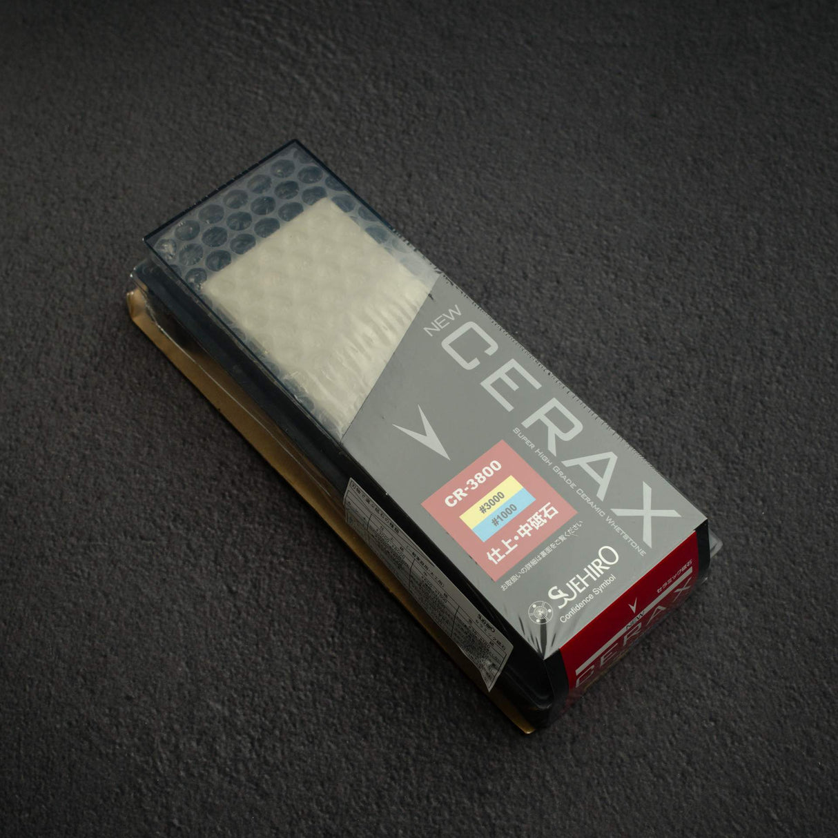 Suehiro New Cerax #1000 - #3000 Combo Sharpening Stone CR-3800