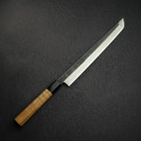 Hatsukokoro x Myojin Shirasagi Blue 2 Kurouchi Sakimaru Yanagiba 270mm