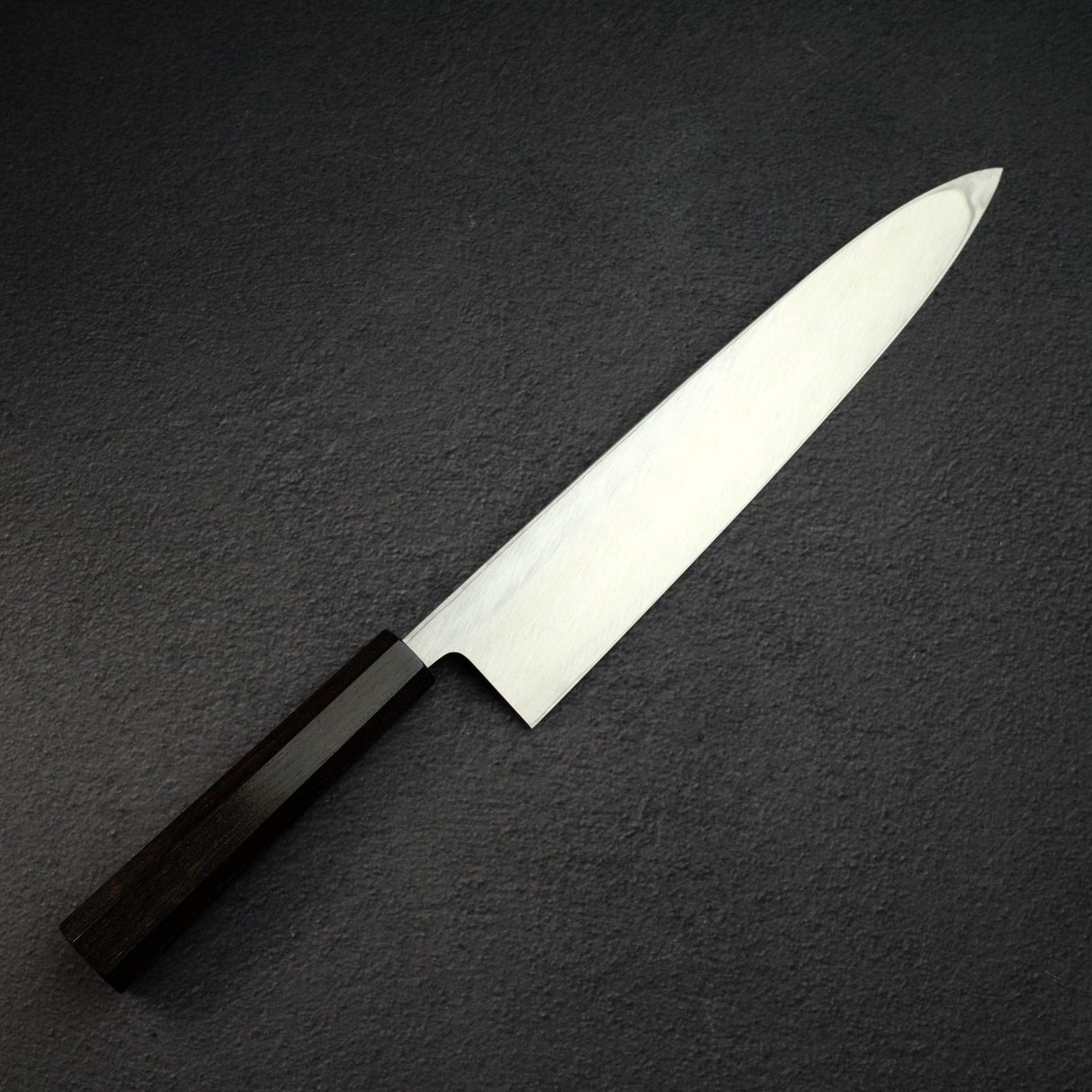 하츠코코로 x 묘진 시라사기 백2강 좌손용 미오로시 데바(생선손질칼) 270mm