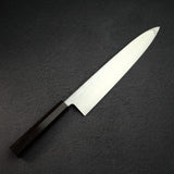 하츠코코로 x 묘진 시라사기 백2강 좌손용 미오로시 데바(생선손질칼) 270mm