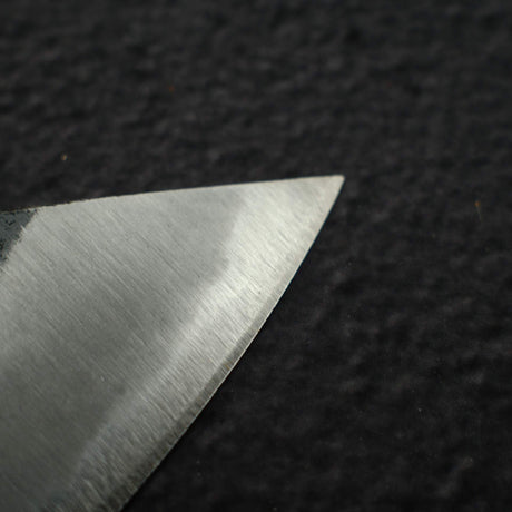 Hatsukokoro Kurokaze Blue 2 Kurouchi K-Tip Deba 150mm Double Bevel