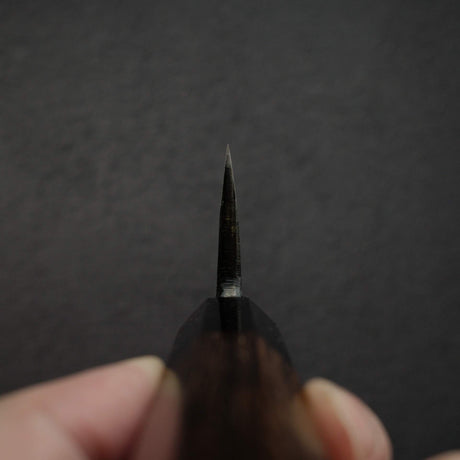 Hatsukokoro Kurokaze Blue 2 Kurouchi K-Tip Deba 150mm Double Bevel