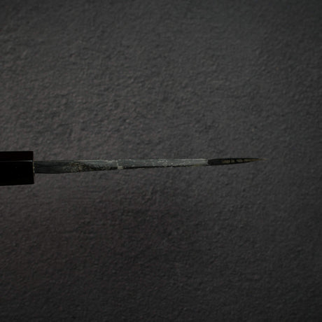 Hatsukokoro Kurokaze Blue 2 Kurouchi K-Tip Deba 150mm Double Bevel