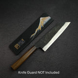 Hatsukokoro Aokitae Blue 2 Kurouchi Bunka 190mm Black Chacate