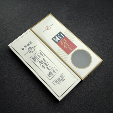 Naniwa Junpaku 'Snow White' 8000 Japanese waterstone