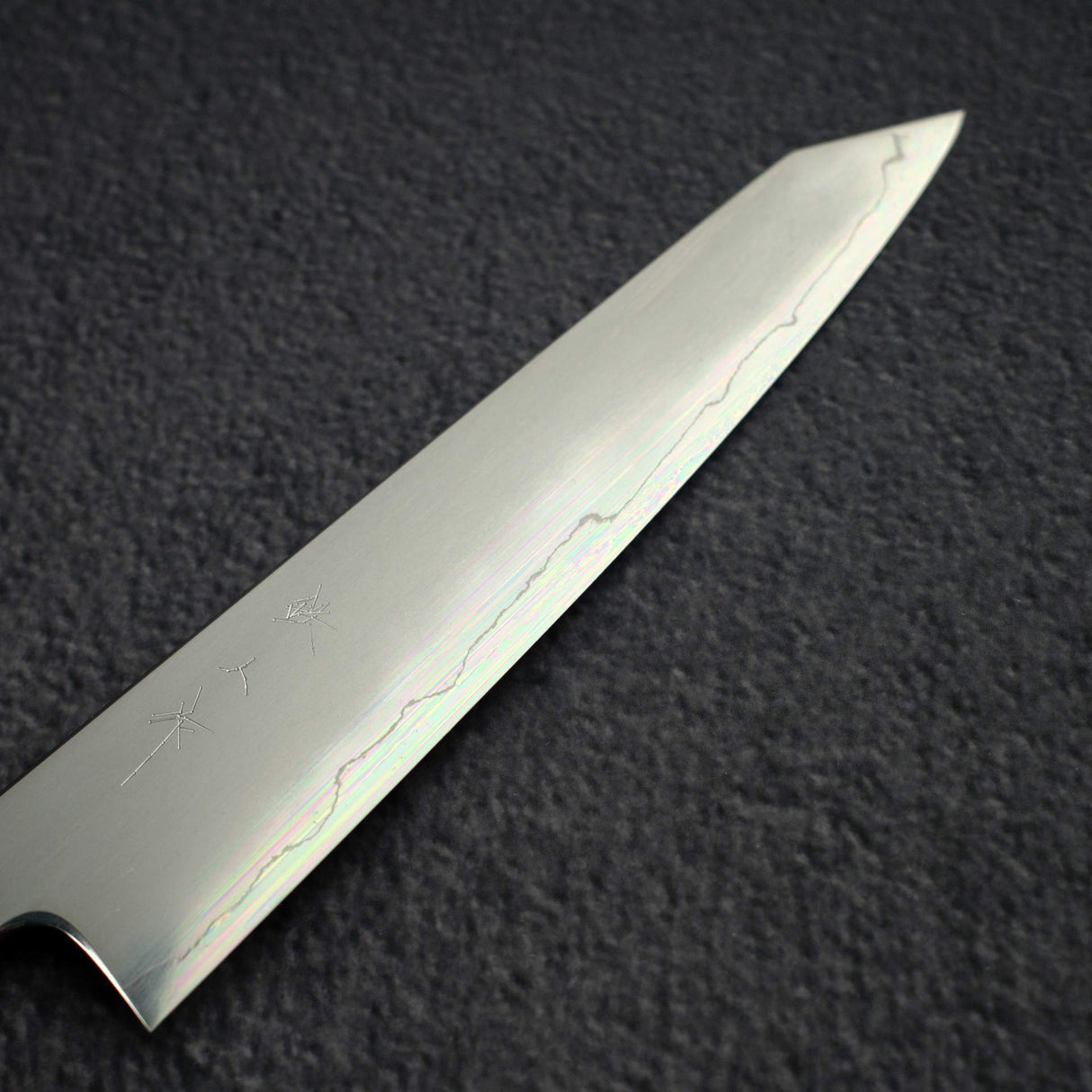 테츠진 은삼강 카스미 K팁 페티 165mm 에보니 핸들