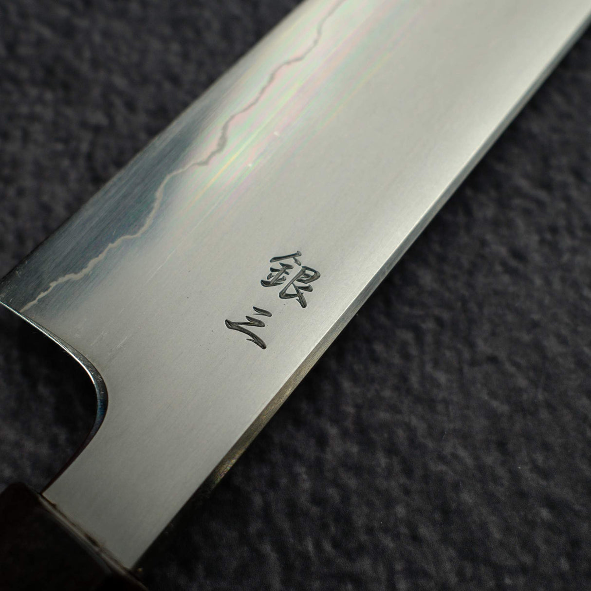 테츠진 은삼강 카스미 K팁 페티 165mm 에보니 핸들