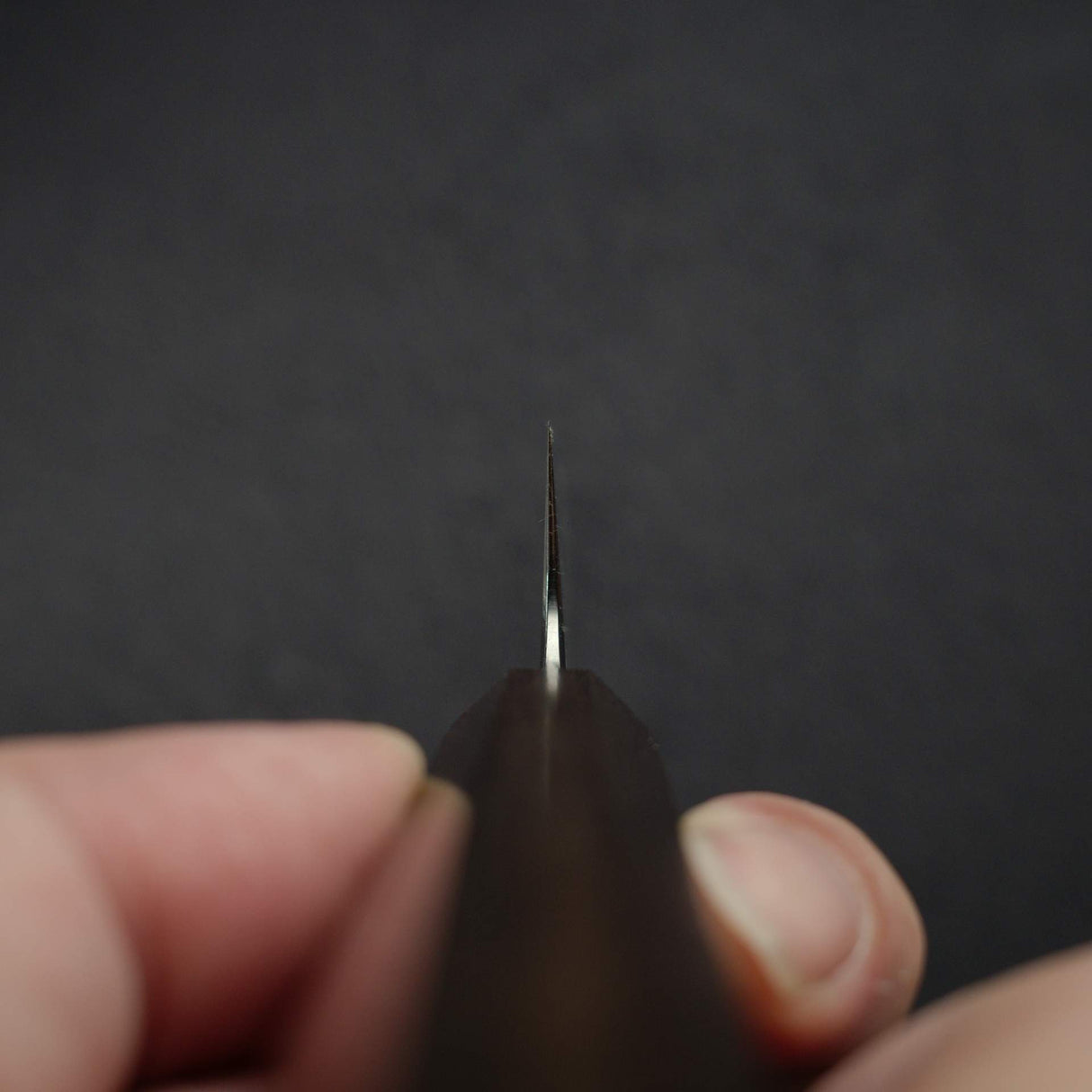 테츠진 은삼강 카스미 K팁 페티 165mm 에보니 핸들