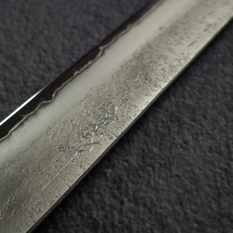 Matsubara Blue 2 K-tip Sujihiki 240mm Nashiji Burnt Kashi
