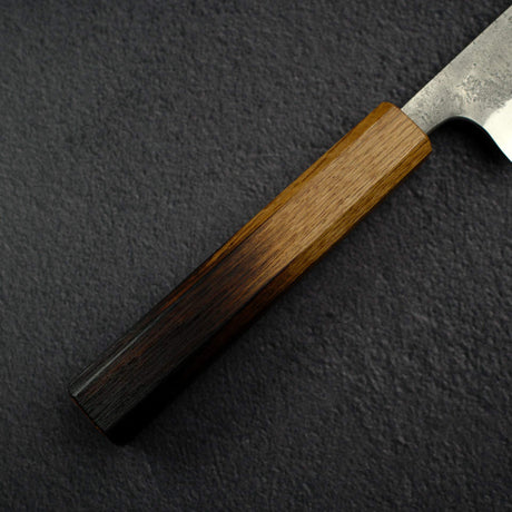 Matsubara Blue 2 K-tip Sujihiki 240mm Nashiji Burnt Kashi