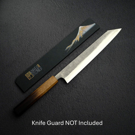 Matsubara Blue 2 K-tip Sujihiki 240mm Nashiji Burnt Kashi