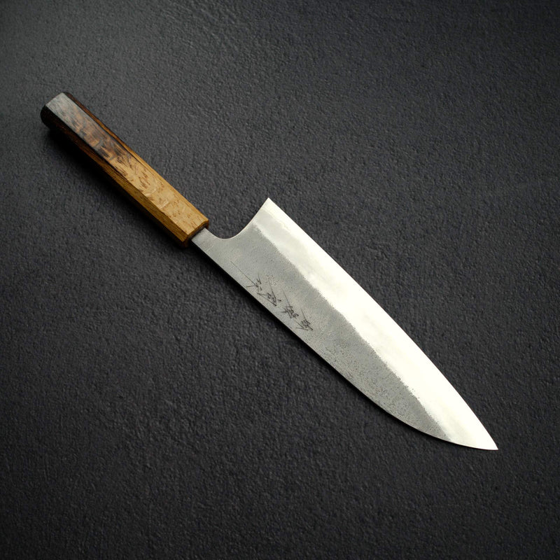 마츠바라 하모노 청2강 나시지 규토(셰프나이프) 210mm 번트 카시 핸들