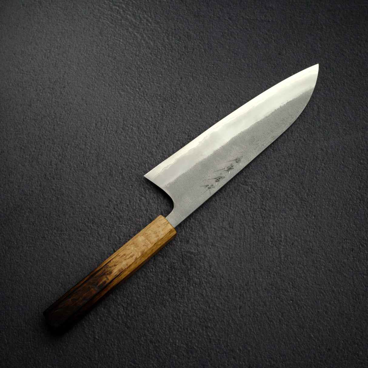 마츠바라 하모노 청2강 나시지 규토(셰프나이프) 210mm 번트 카시 핸들