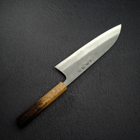 Matsubara Blue 2 Gyuto 210mm Nashiji Burnt Kashi