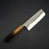 Matsubara Blue 2 Nakiri 165mm Nashiji Burnt Kashi