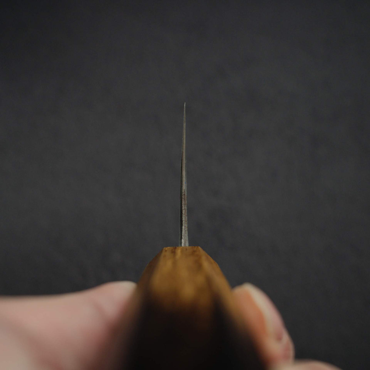 Matsubara Blue 2 Nakiri 165mm Nashiji Burnt Kashi