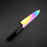 Hatsukokoro Ryuhyo SG2 Damascus Rainbow Santoku 180mm