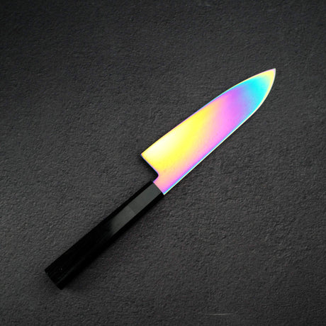 Hatsukokoro Ryuhyo SG2 Damascus Rainbow Santoku 180mm