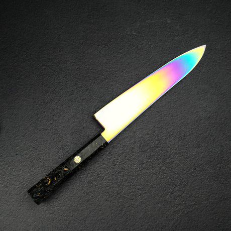 Hatsukokoro Ryuhyo SG2 Damascus Rainbow Gyuto 210mm