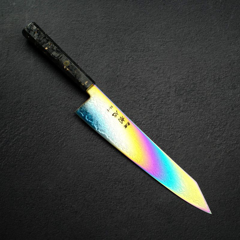 하츠코코로 류효 SG2 다마스커스 레인보우 K팁 규토(셰프나이프) 240mm
