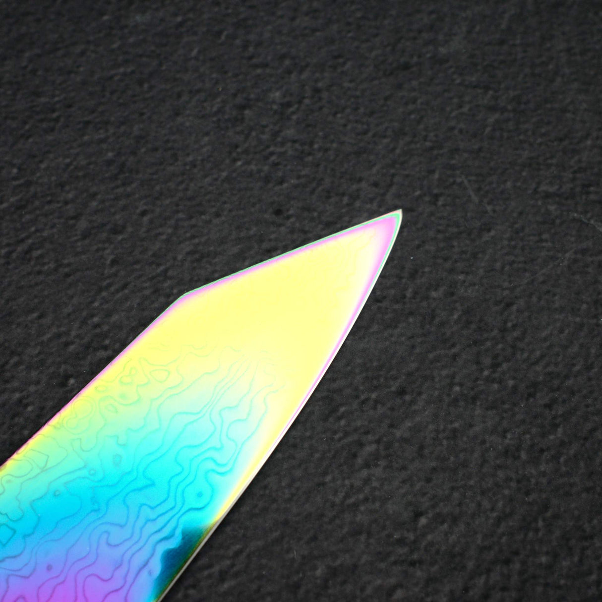 Hatsukokoro Ryuhyo SG2 Damascus Rainbow K-tip Gyuto 240mm