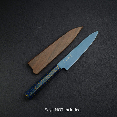 Hatsukokoro Ryuhyo SG2 Damascus Blue Petty 150mm with Urushi handle