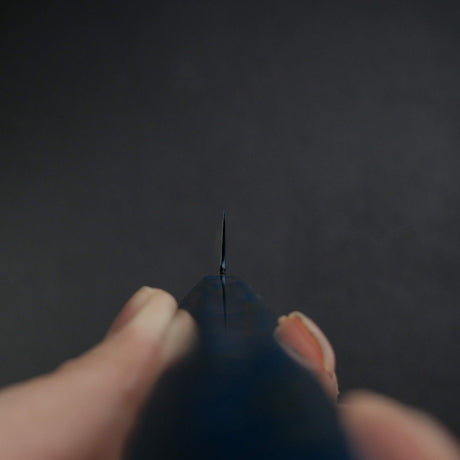 Hatsukokoro Ryuhyo SG2 Damascus Blue Petty 150mm with Urushi handle