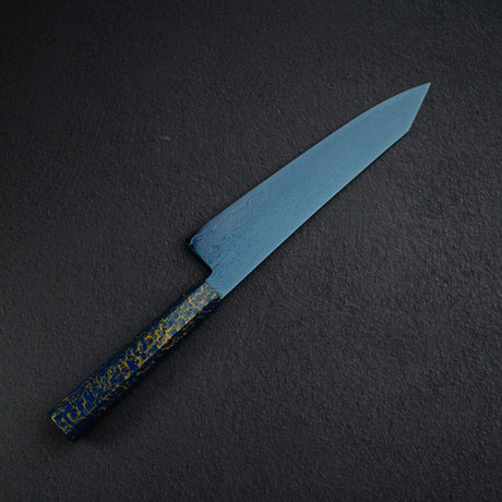 하츠코코로 류효 SG2 다마스커스 블루 K팁 규토(셰프나이프) 210mm 우루시 핸들