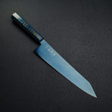 Hatsukokoro Ryuhyo SG2 Damascus Blue K-tip Gyuto 240mm with Urushi handle