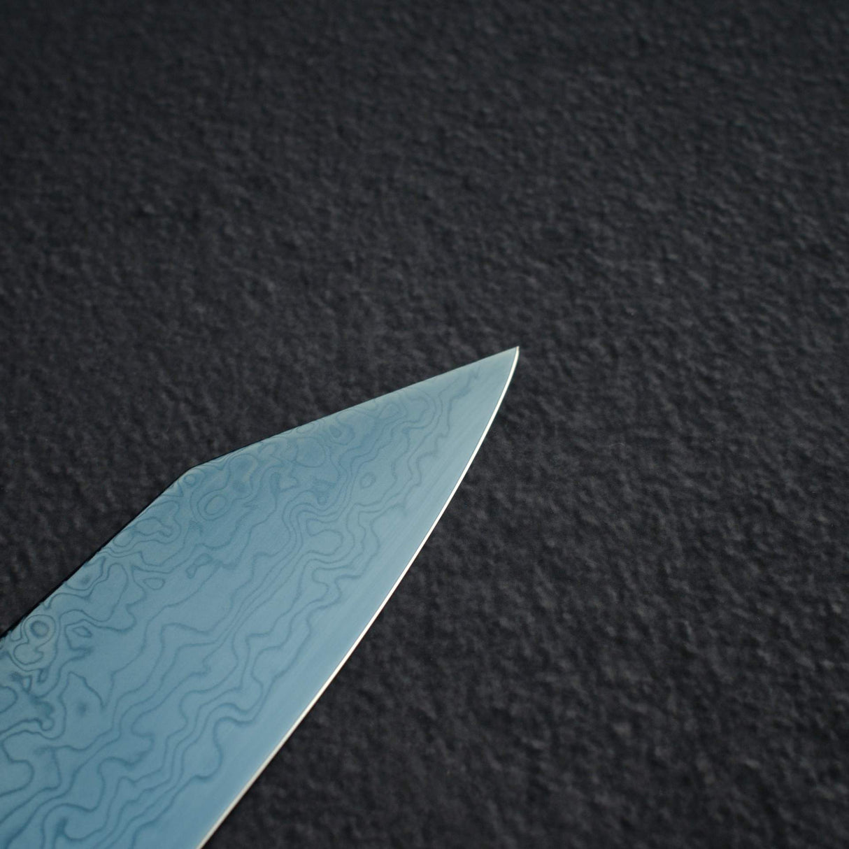 Hatsukokoro Ryuhyo SG2 Damascus Blue K-tip Gyuto 240mm with Urushi handle