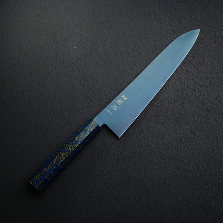 Hatsukokoro Ryuhyo SG2 Damascus Blue Gyuto 240mm with Urushi handle