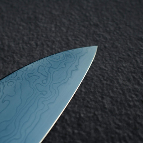 Hatsukokoro Ryuhyo SG2 Damascus Blue Gyuto 240mm with Urushi handle
