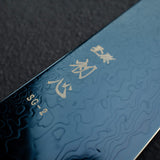 Hatsukokoro Ryuhyo SG2 Damascus Blue Gyuto 240mm with Urushi handle