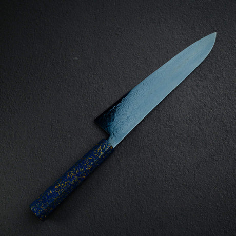 Hatsukokoro Ryuhyo SG2 Damascus Blue Gyuto 240mm with Urushi handle