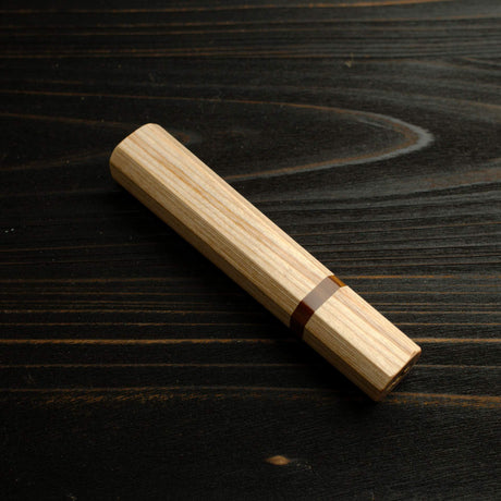 K&S Sample Sale: Octagonal Light Scheme Wood Handle for Gyuto 210mm