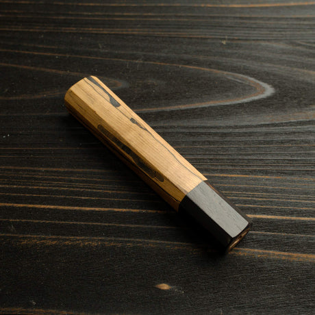 K&S Sample Sale: Octagonal Light Scheme Wood Handle for Gyuto 210mm