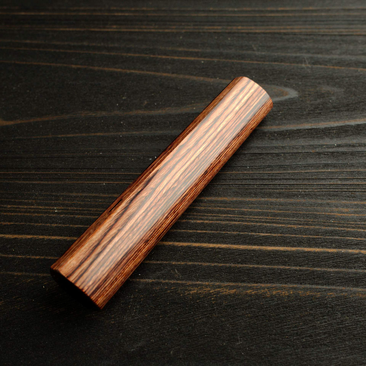 K&S Sample Sale: Octagonal Dark Scheme Wood Handle for Gyuto 210mm