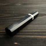 K&S Sample Sale: Octagonal Dark Scheme Wood Handle for Gyuto 210mm
