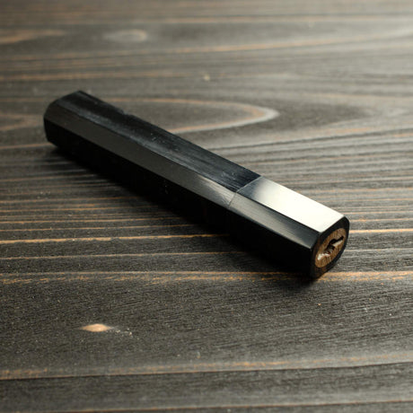 K&S Sample Sale: Octagonal Dark Scheme Wood Handle for Gyuto 210mm