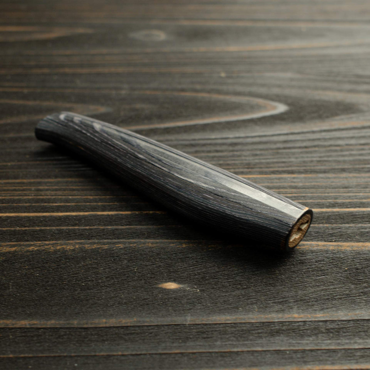 K&S Sample Sale: Octagonal Dark Scheme Wood Handle for Gyuto 210mm