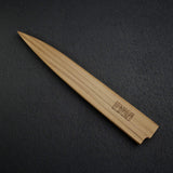 K&S Yanagiba Hardwood Saya, Standard Profile
