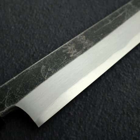 하츠코코로 x 묘진 시라사기 청2강 쿠로우치 K팁 야나기바(사시미칼) 270mm