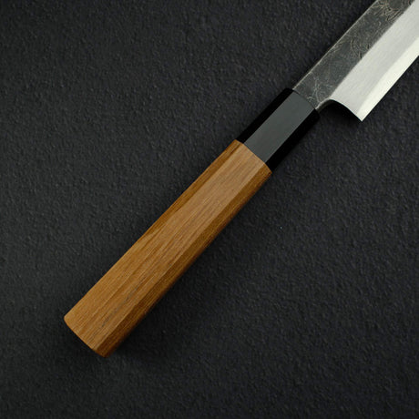 하츠코코로 x 묘진 시라사기 청2강 쿠로우치 K팁 야나기바(사시미칼) 270mm