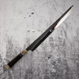 Exotic: Genkai Masakuni (玄海正國) Mizu-Honyaki Maguro Kiri 450mm Mt. Fuji Hamon