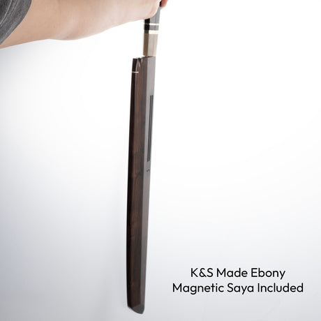 겐카이 마사쿠니 미즈 혼야키 마구로 키리 450mm 후지산 하몬