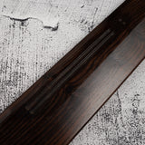 Exotic: Genkai Masakuni (玄海正國) Mizu-Honyaki Maguro Kiri 450mm Mt. Fuji Hamon