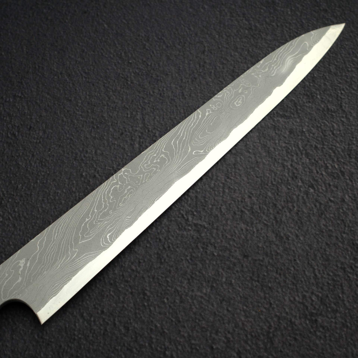 Nigara Anmon Blue 2 'Nejiri' Twist Bar Damascus Yanagiba 270mm