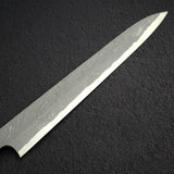 Nigara Anmon Blue 2 'Nejiri' Twist Bar Damascus Yanagiba 270mm